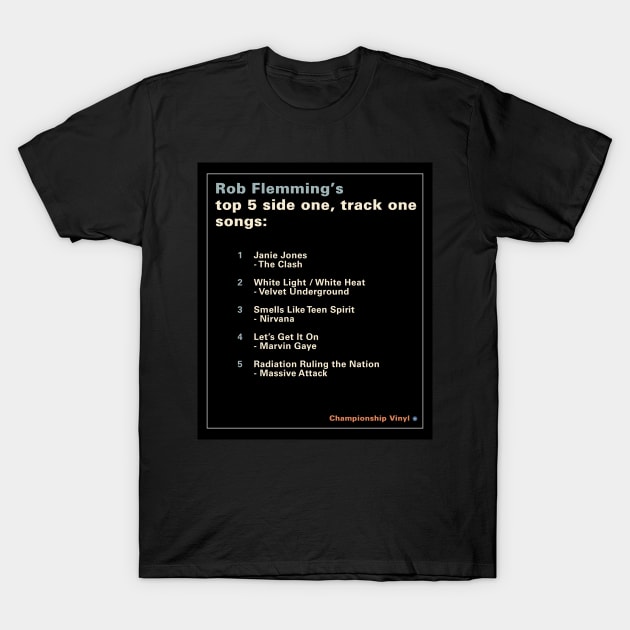 Top 5 side one, track one T-Shirt by mildstorm31